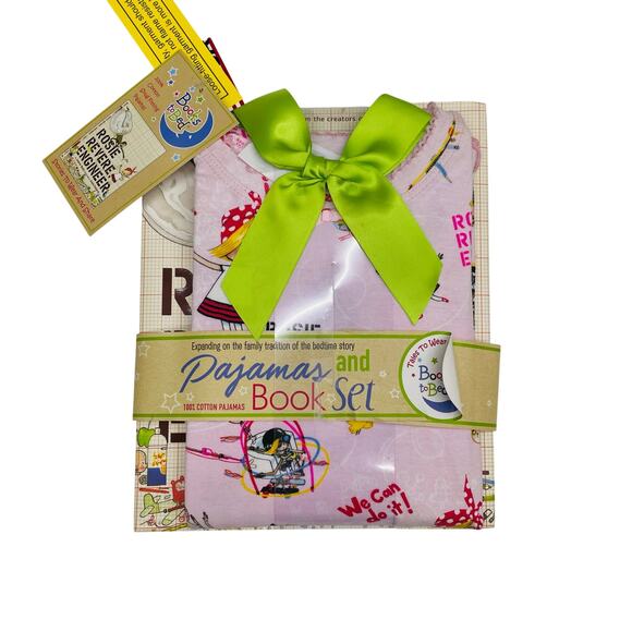 NWT Books to Bed Size 6X/7 Pajama & Book Set - Picture 2 of 3